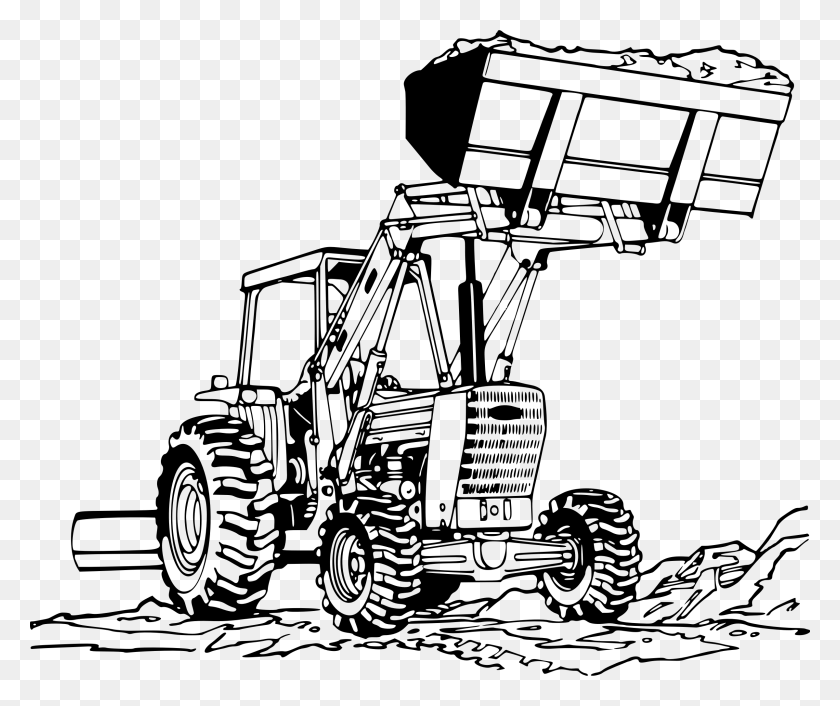 2400x1988 This Free Icons Design Of Tractor Loader, Grey, World Of Warcraft Hd Png