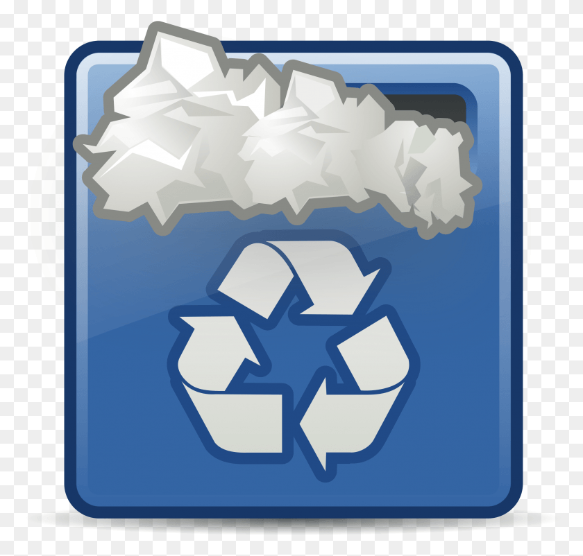 2364x2251 This Free Icons Design Of Trashcan Full, Recycling Symbol, Symbol, First Aid HD PNG Download