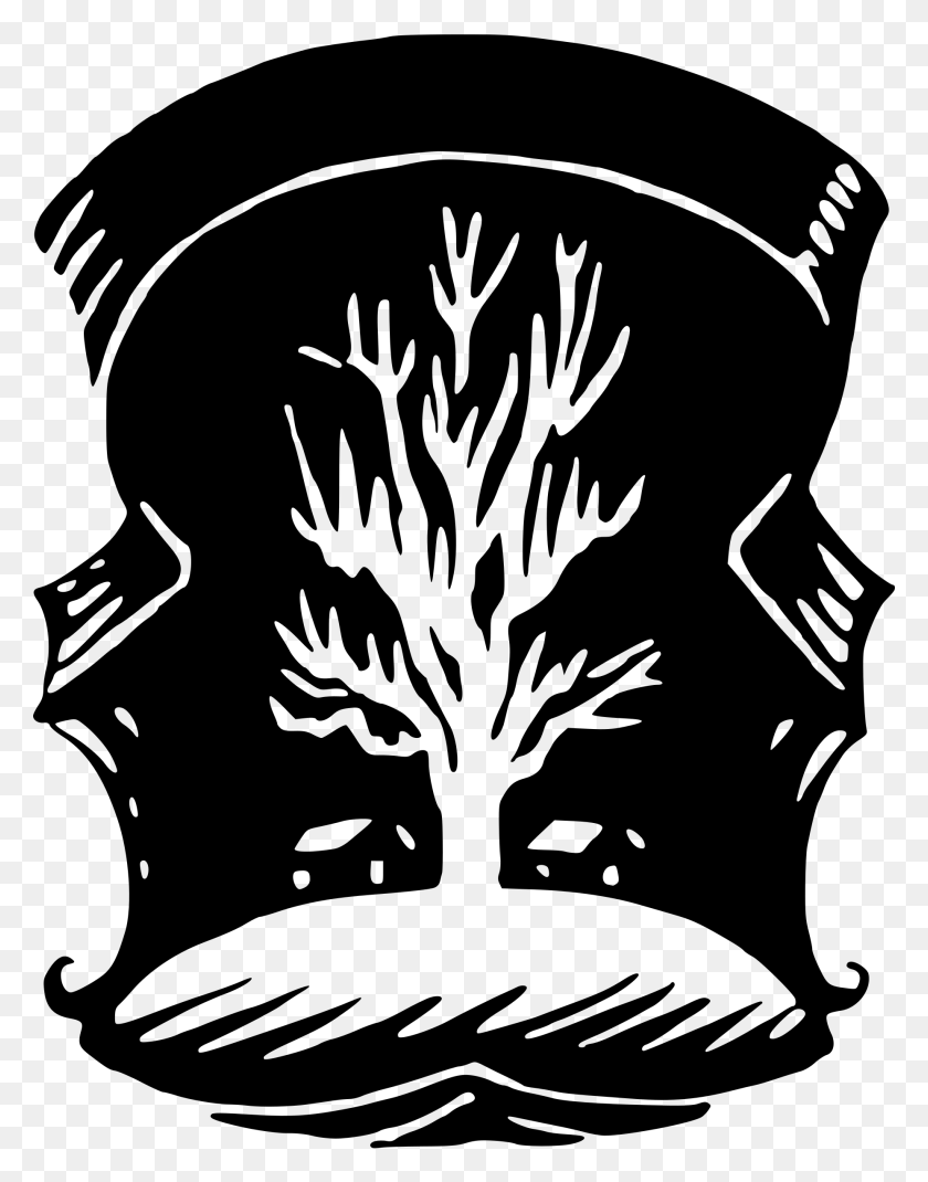 1853x2400 This Free Icons Design Of Tree Reverse Silhouette, Gray, World Of Warcraft HD PNG Download