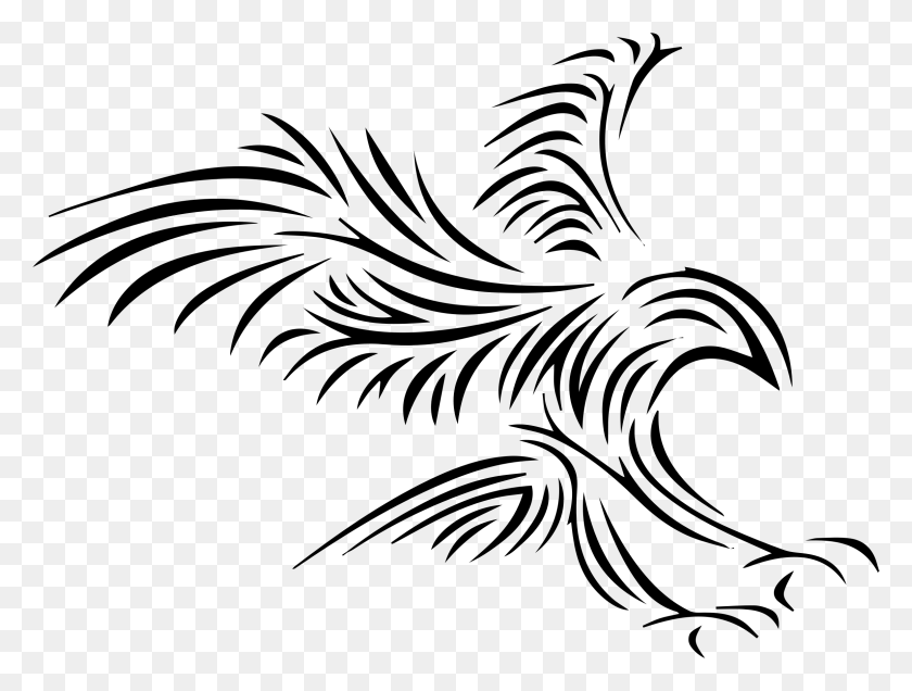 2370x1752 Этот Бесплатный Дизайн Иконок Племенного Орла, Серый, Мир Варкрафта Png Скачать