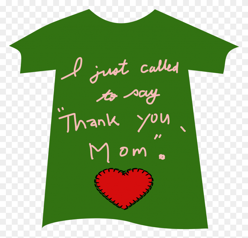 2263x2163 This Free Icons Design Of Tshirt Thankyou Mom, Clothing, Apparel, T-shirt HD PNG Download