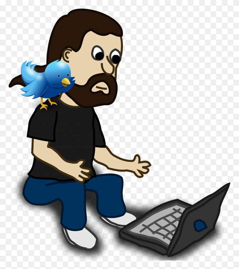 2046x2326 This Free Icons Design Of Twitter User, Computer, Electronics, Pc HD PNG Download