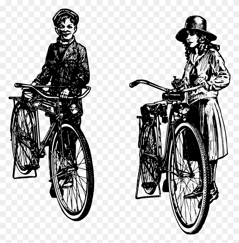 2364x2400 This Free Icons Design Of Two Kids And Their Bikes Happy Valentine39s Day Cycle, Gray, World Of Warcraft HD PNG Download