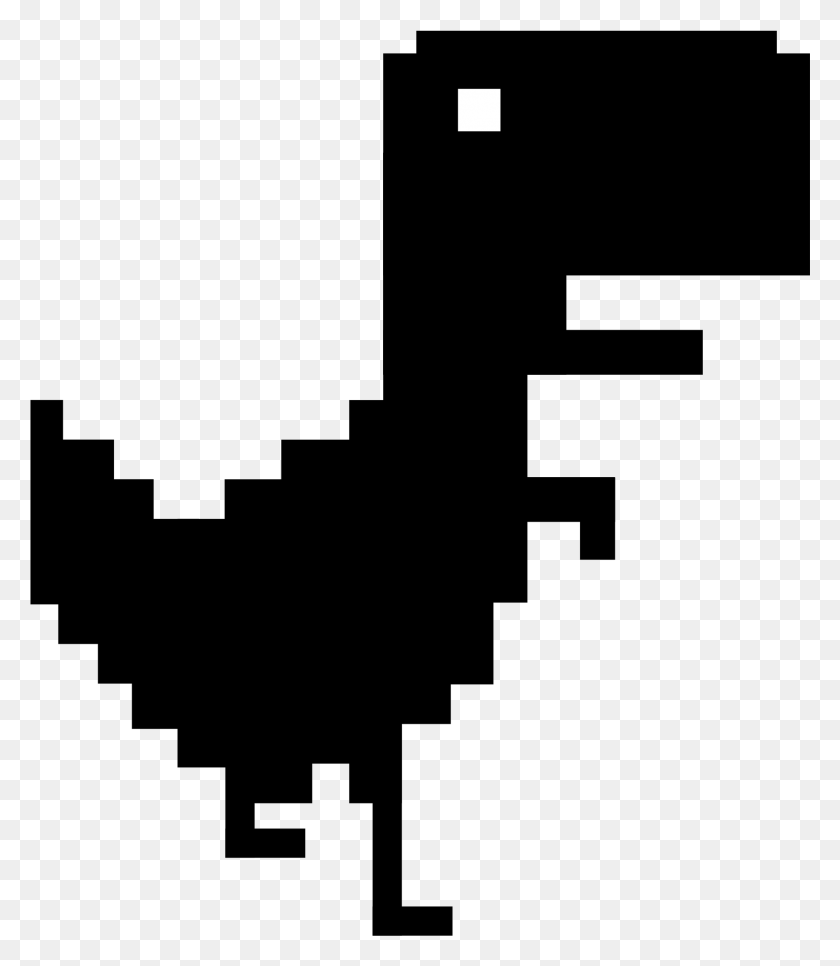 1763x2049 This Free Icons Design Of Tyrannosaurus Rex Pixel, Text, Gray, Symbol HD PNG Download