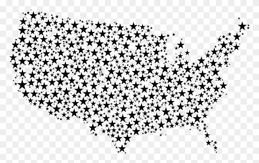 2290x1382 This Free Icons Design Of United States Map Stars, Gray, World Of Warcraft HD PNG Download