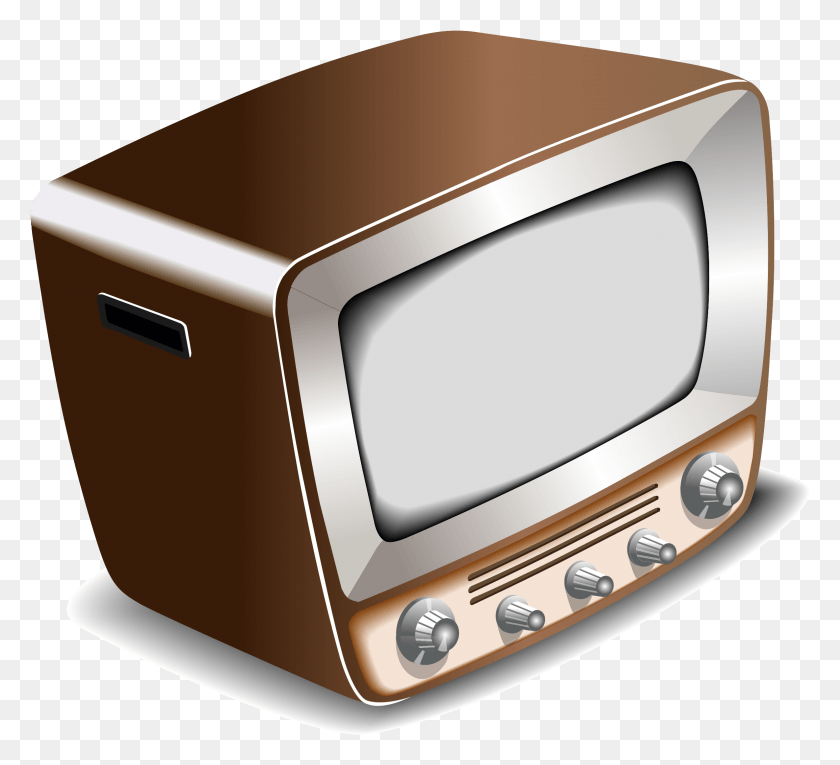 2373x2147 This Free Icons Design Of Vintage Crt Television, Monitor, Screen, Electronics Hd Png Descargar