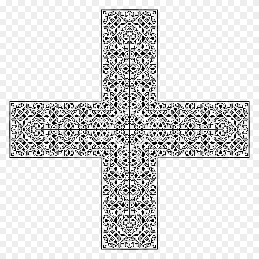 2332x2332 This Free Icons Design Of Vintage Intertwined Cross Cross, Gray, World Of Warcraft HD PNG Download
