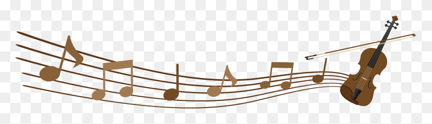 2400x558 This Free Icons Design Of Violin Melody, Vehicle, Transportation, Guitar HD PNG Download