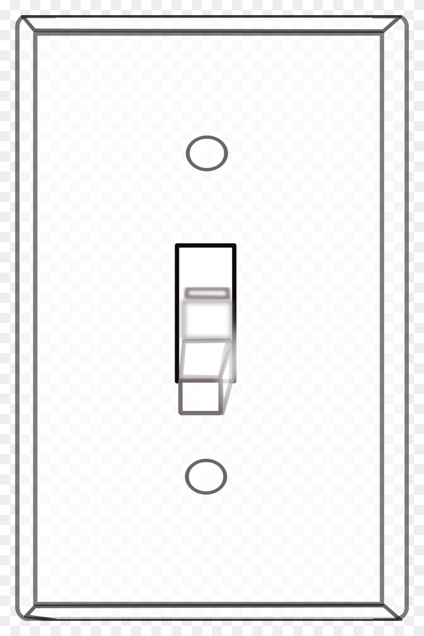 1559x2400 This Free Icons Design Of White Light Switch Cover, Electrical Device HD PNG Download