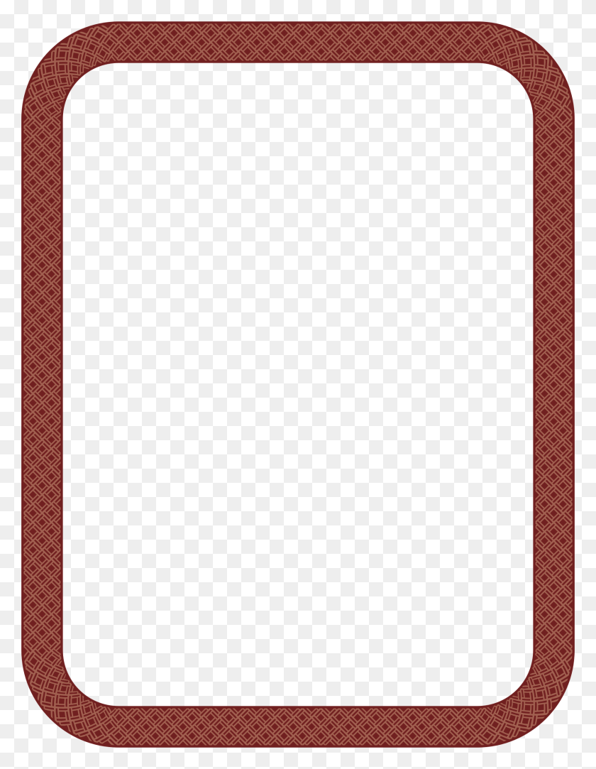 1746x2292 Этот Бесплатный Дизайн Иконок Плетеной Границы, Ковер, Темно-Бордовый Png Скачать