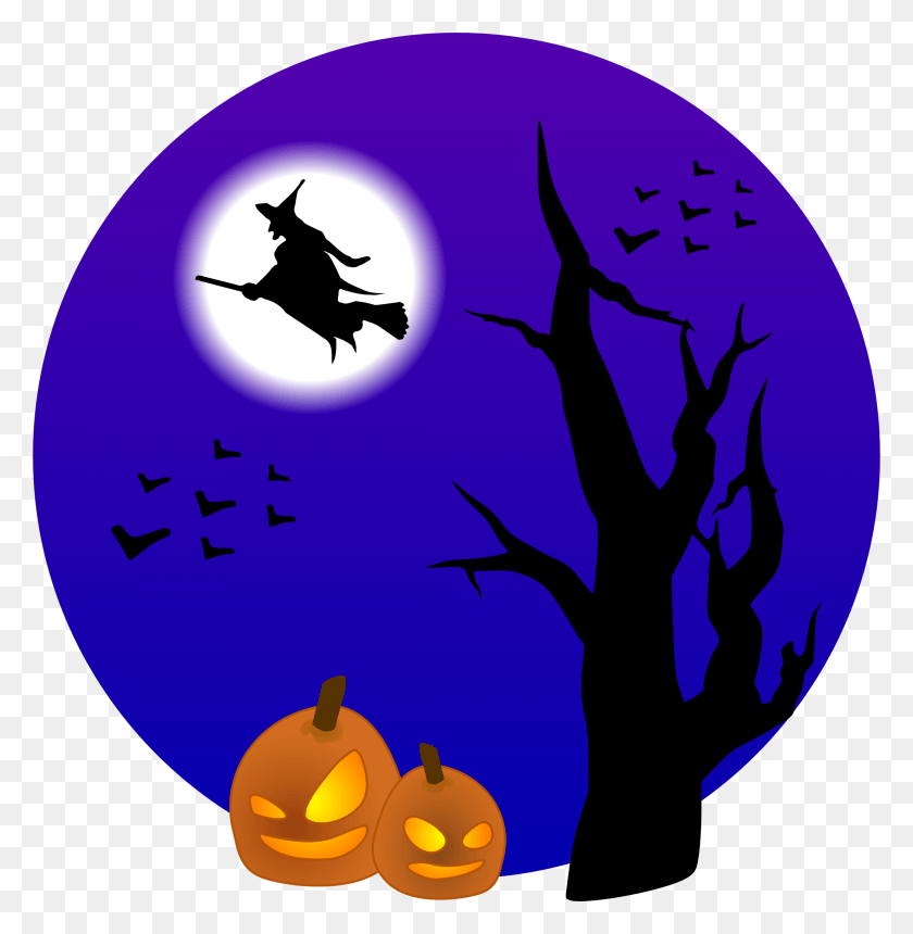2210x2268 This Free Icons Design Of Witch On Broom, Halloween HD PNG Download