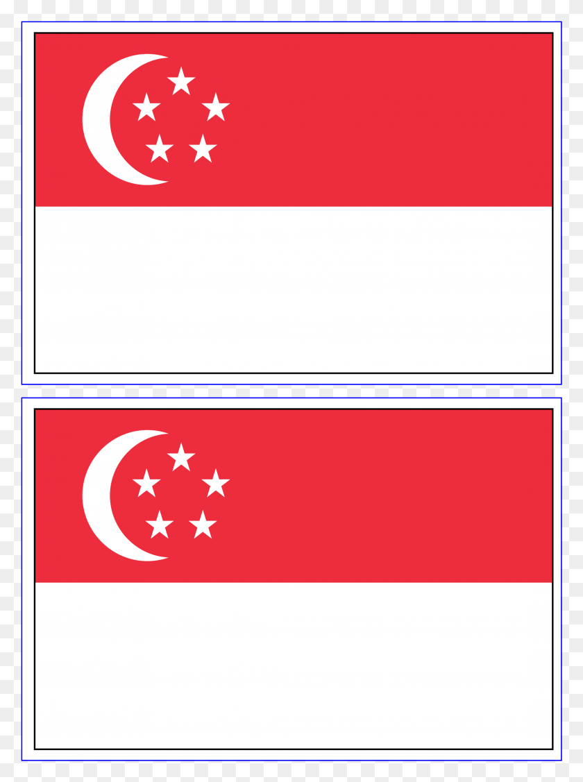 2183x2988 Этот Бесплатный Шаблон Для Печати Сингапурский Шаблон A4 Сингапурский Флаг Для Печати, Текст, Конверт, Почта Png Скачать