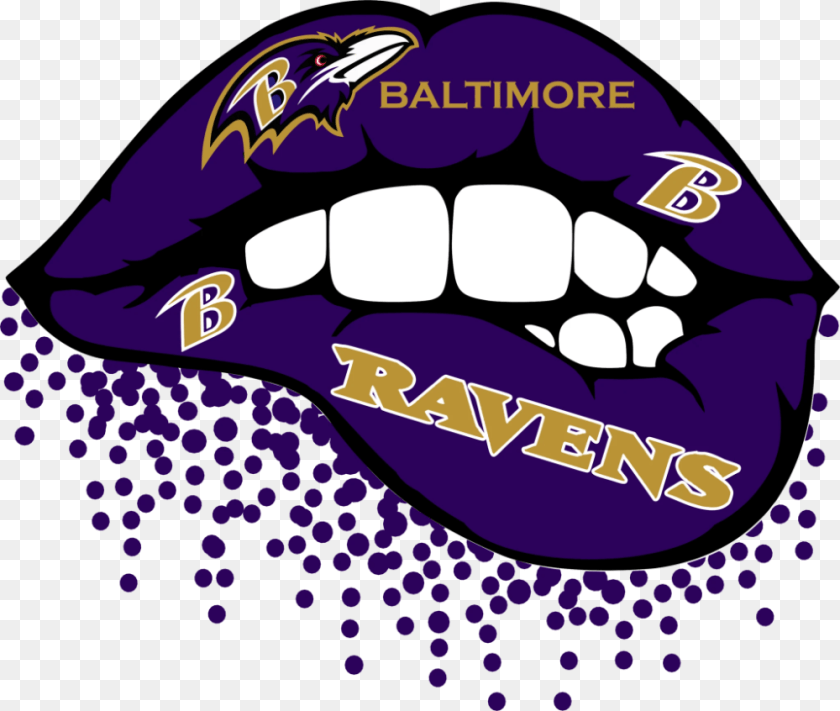 1000x846 This Girl Loves Her Baltimore Ravensbaltimore Ravens Svg Baltimore Ravens Lips Svg, Purple, Animal, Fish, Sea Life PNG
