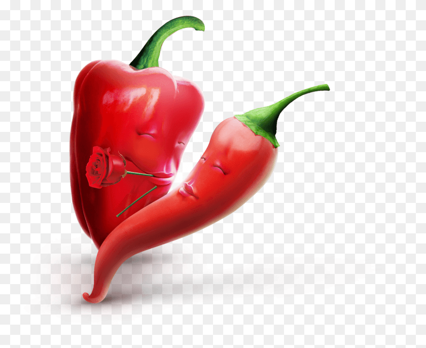 2438x1958 Эта Графика Красный Праздничный Перец Чили Декоративный О Перце Серрано, Растение, Еда, Овощи Png Скачать