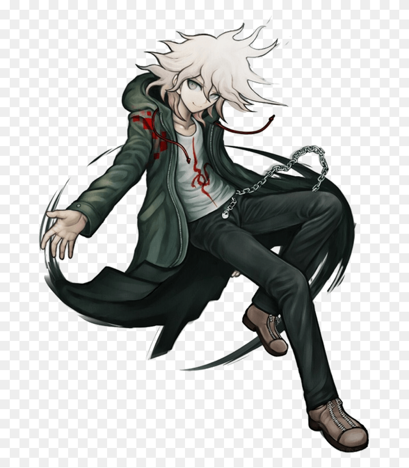 681x901 This Guy There Are No Words To Describe How Awesome Danganronpa Komaeda, Comics, Book, Person HD PNG Download
