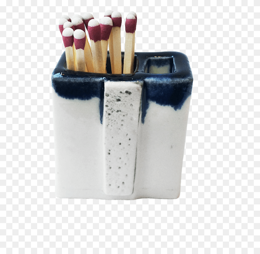 700x760 This Handmade Ceramic Match Striker Features A Section Match, Pencil, Ashtray HD PNG Download