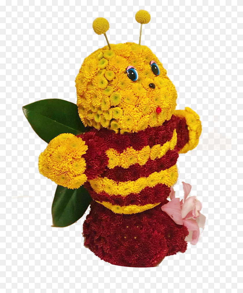 1055x1292 This Honee Bee Is Made From Baby39s Breath Ampamp Stuffed Toy, Teddy Bear, Food, Plush HD PNG Download
