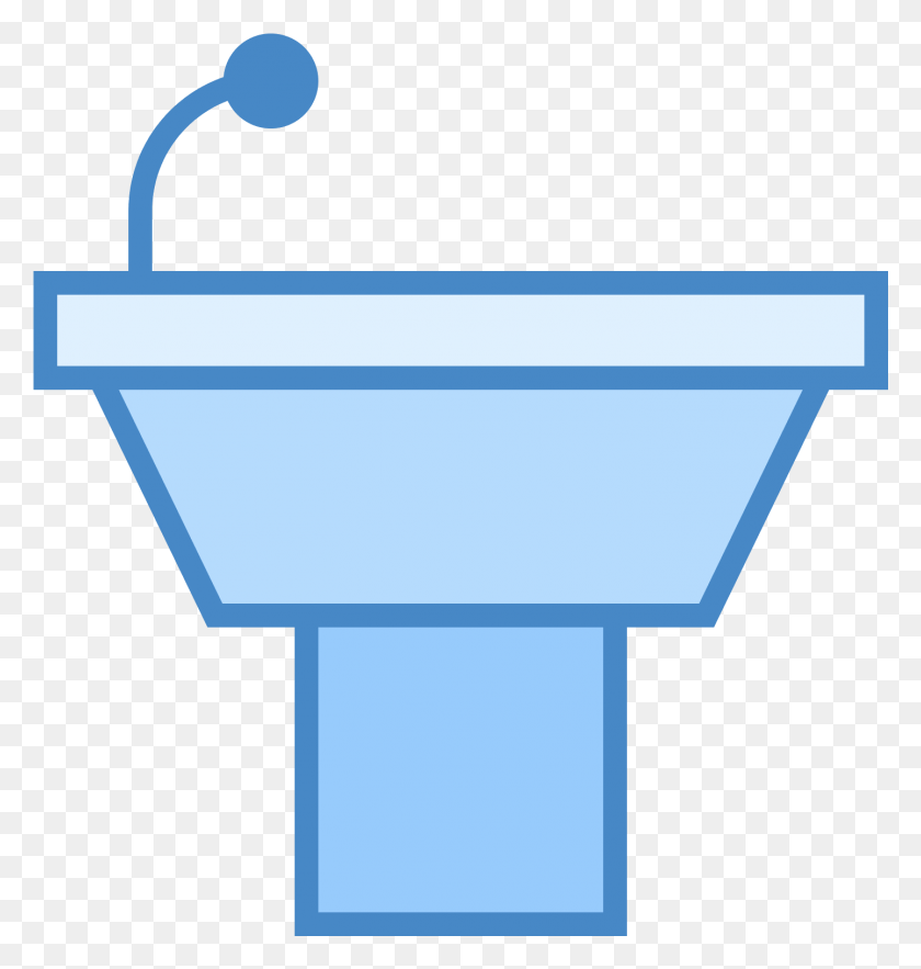 1441x1521 This Icon Represents A Podium Without A Speaker Icon, Architecture, Building, Mailbox HD PNG Download
