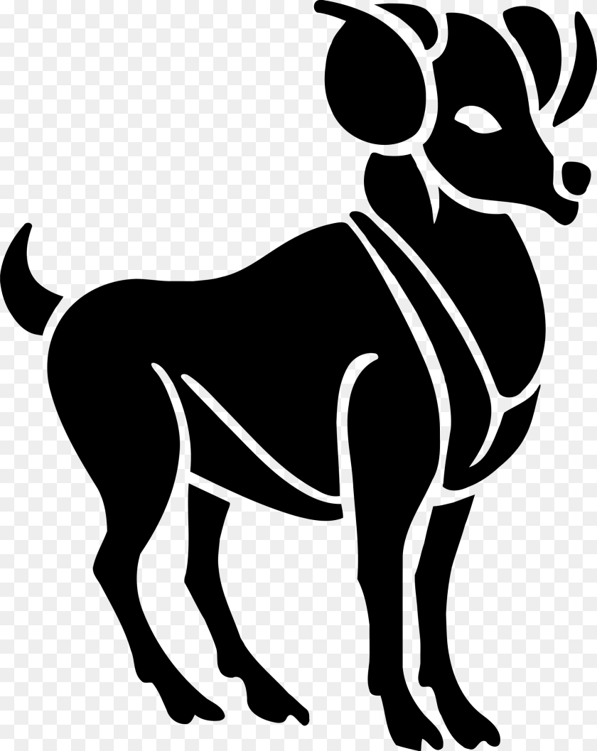 This Icons Design Of Aries Drawing, Gray Clipart PNG