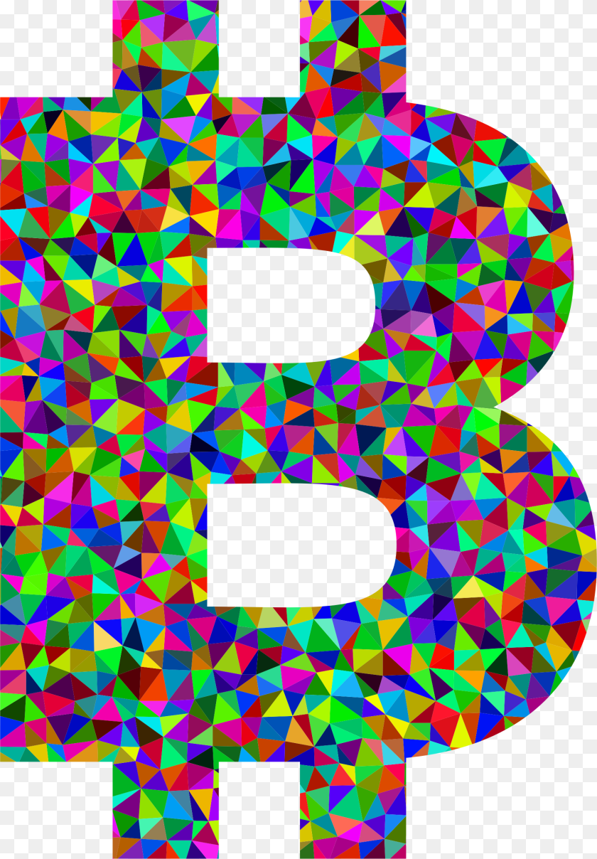 1592x2290 This Icons Design Of Low Poly Prismatic Bitcoin Bitcoin Low Poly, Art, Text, Pattern, Person PNG