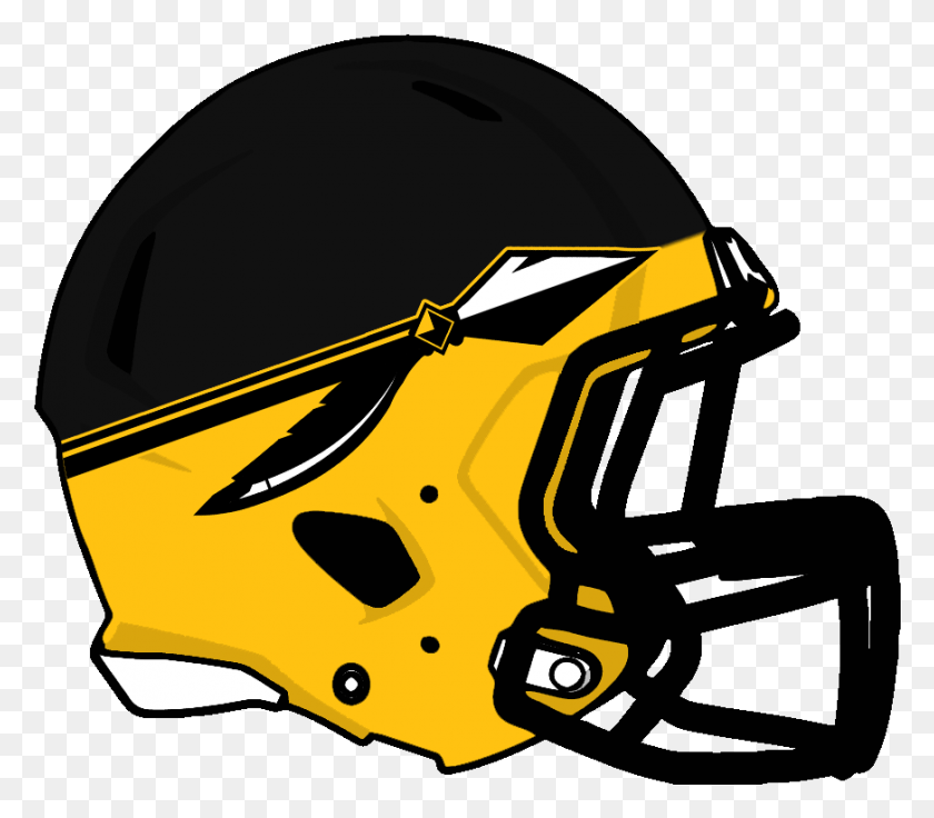 872x756 This Idea Of The Spear Separating The Colors Is Carried West Virginia Football Helmet Logo, Clothing, Apparel, Helmet HD PNG Download