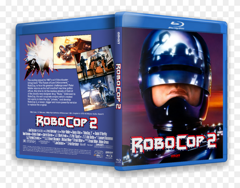 944x724 This Image Has Been Resized Robocop 2 1990 Vhs, Clothing, Apparel, Helmet HD PNG Download