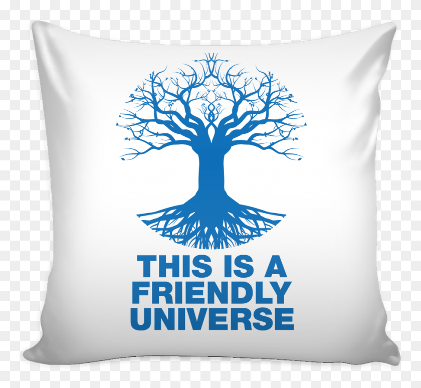902x826 This Is A Friendly Universe Tree Of Life White Society Of Musculoskeletal Medicine, Pillow, Cushion, Plant HD PNG Download