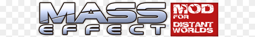 599x125 This Is A Mod That Introduces Me Universe To Distant Mass Effect Revelation Book, Logo Clipart PNG