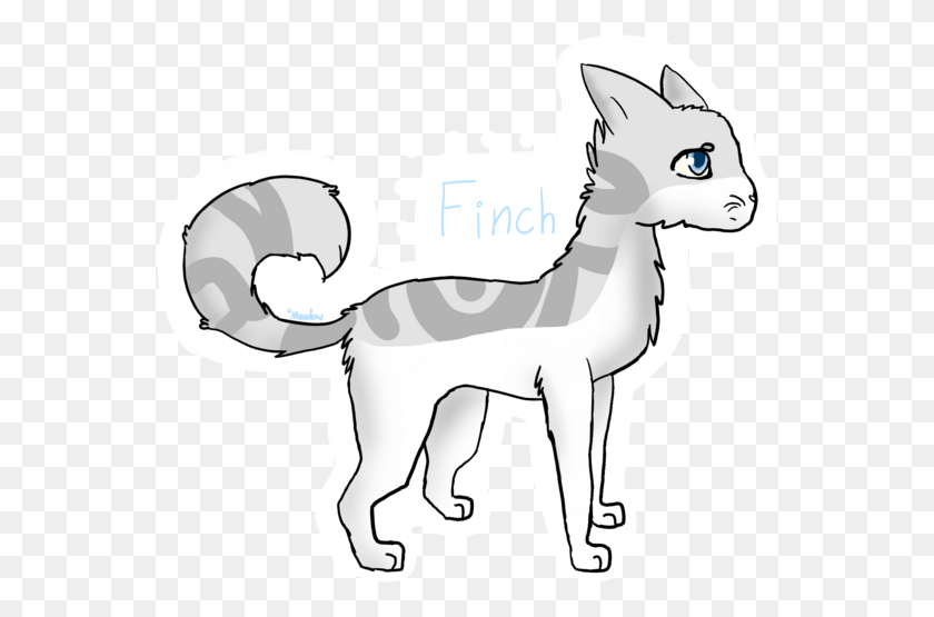560x495 This Is A Picture Of A Warrior Cat Fc That I Drew Cartoon, Mammal, Animal, Horse HD PNG Download