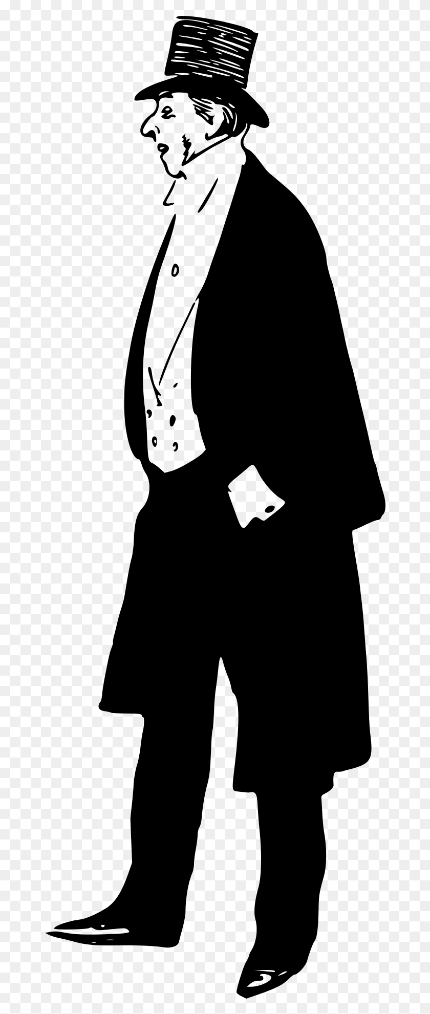 666x1921 This Is A Picture Of An Aristocrat Gentleman, Gray, World Of Warcraft HD PNG Download
