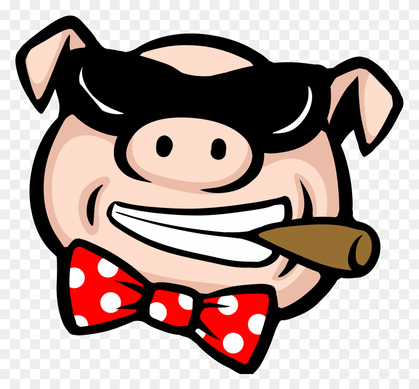 4456x4116 This Is Gangsta Pig Gangsta Pig, Tie, Accessories, Accessory HD PNG Download