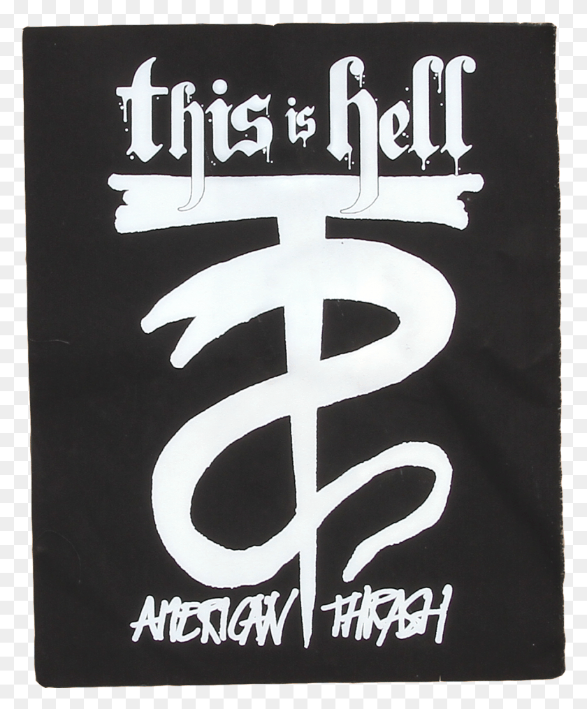 1198x1468 Descargar Png This Is Hell Back Patch 5 Hell, Cartel, Publicidad, Texto Hd Png