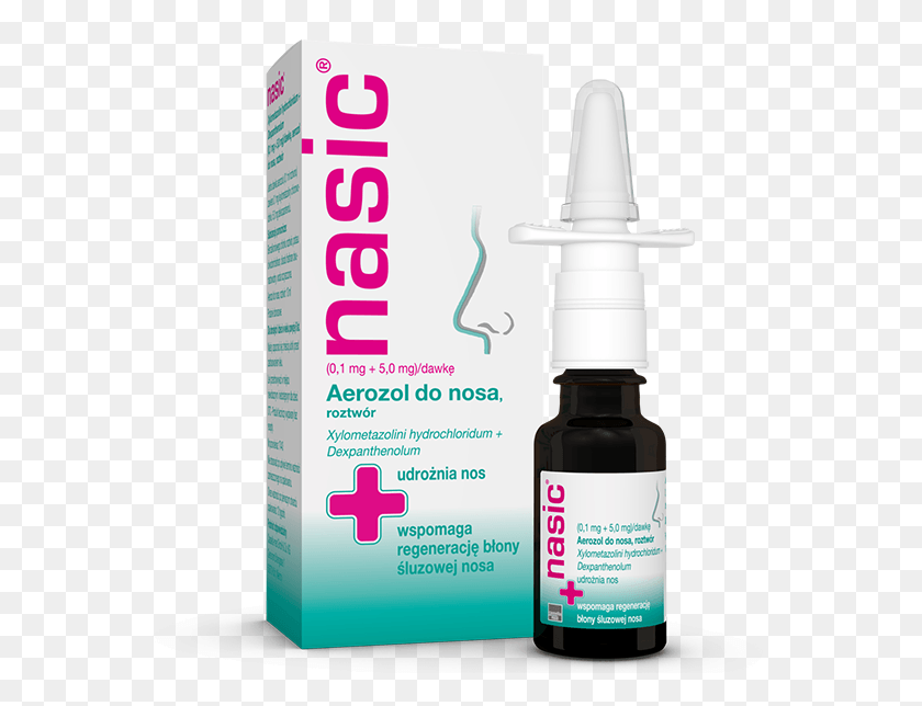 593x584 This Is How Nasic Provides Rapid Relief From Rhinitis Xylometazoline And Dexpanthenol Nasal Spray, Label, Text, Tin HD PNG Download