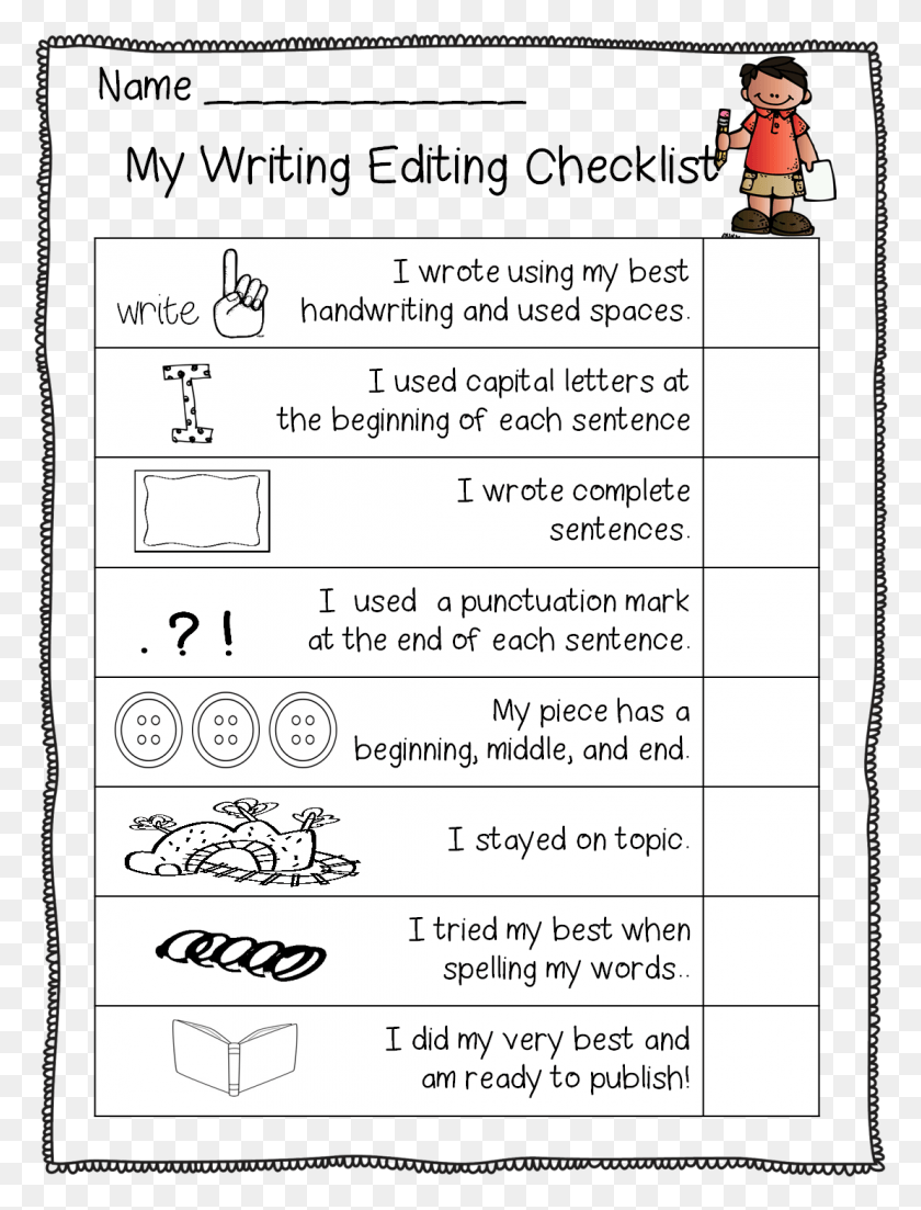 1108x1483 This Is Part Of The Free Editing My Writing Editing Checklist, Text, Menu HD PNG Download