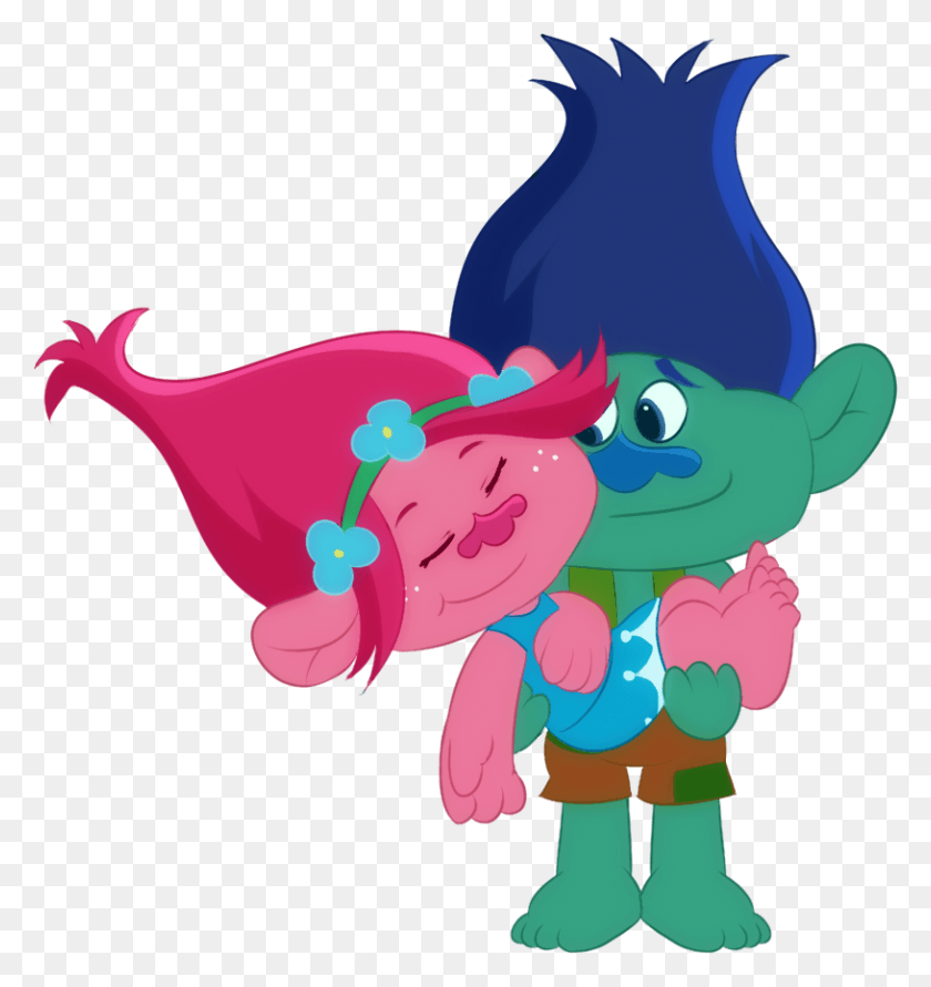 815x869 This Is So Sweet Dreamworks Trolls Trolls The Beat Goes On Season, Toy, Tin, Can HD PNG Download