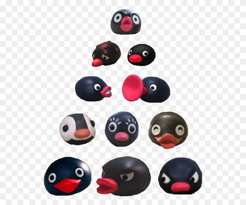 541x639 This Is The File Of Heads I Use For Pingu Posts Cartoon, Ball, Bowling, Sphere HD PNG Download