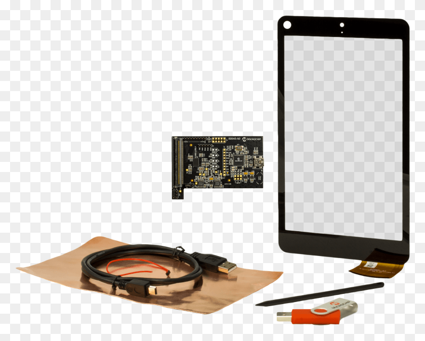 2100x1655 This Kit Is For The Evaluation And Development Of Microchip Smartphone, Monitor, Screen, Electronics HD PNG Download
