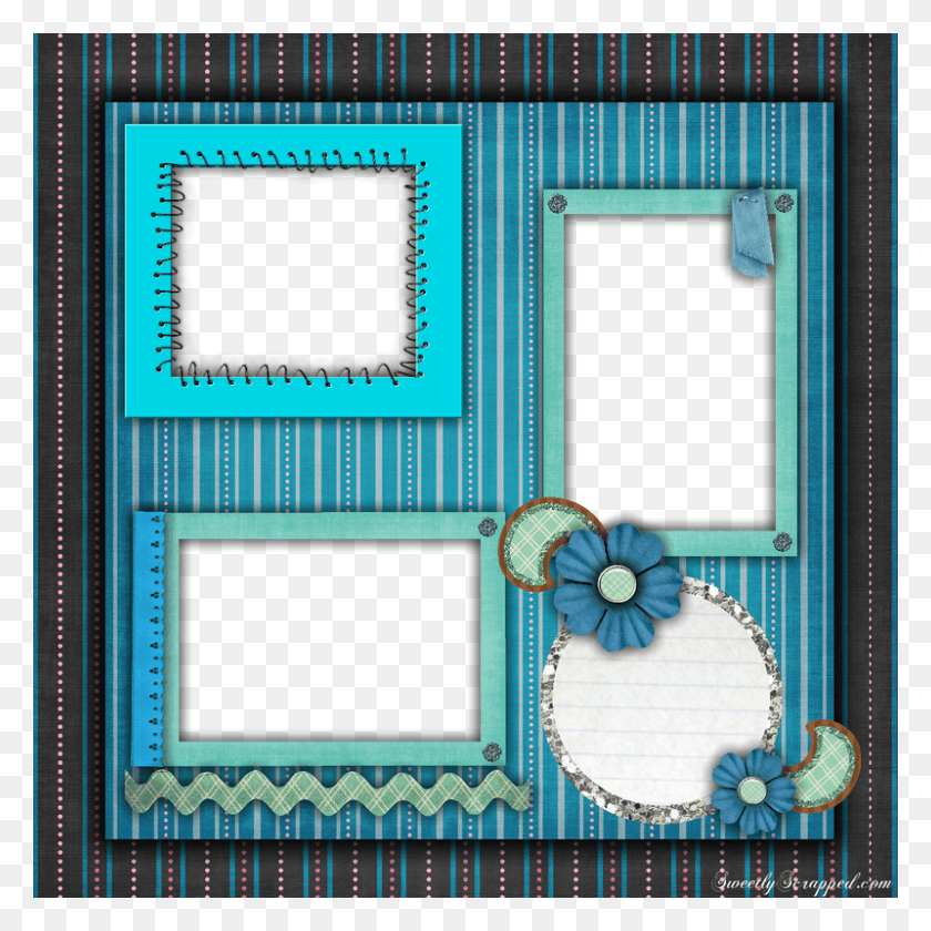 800x800 This Layout Is 12 X 12 And Is Saved At 300 Dpi And Free Printable Scrapbook Designs, Electronic Chip, Hardware, Electronics HD PNG Download