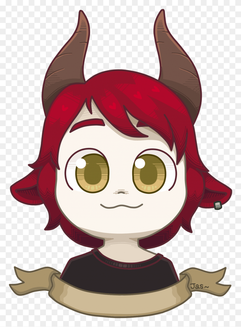1091x1513 This Little Guy Is Called Miso Its A Friendly Demon Cartoon, Head, Face, Plant HD PNG Download