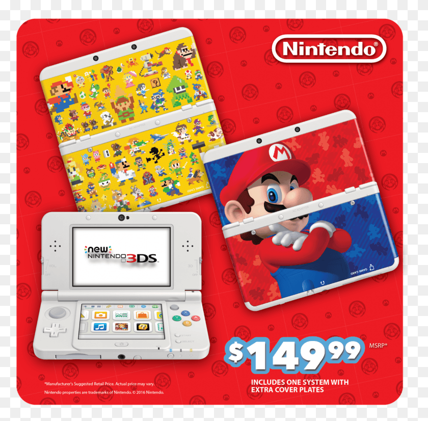 1122x1103 Descargar Este Nuevo Paquete De 3Ds Viene Con Una Copia De Super Mario, Texto, Teléfono Móvil, Teléfono Hd Png Descargar