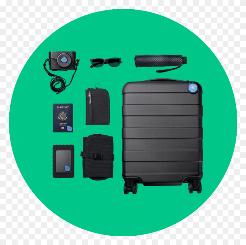 810x810 This New Travel Tech Will Help You Never Forget Your Illustration, Electronics, Hardware, Computer HD PNG Download