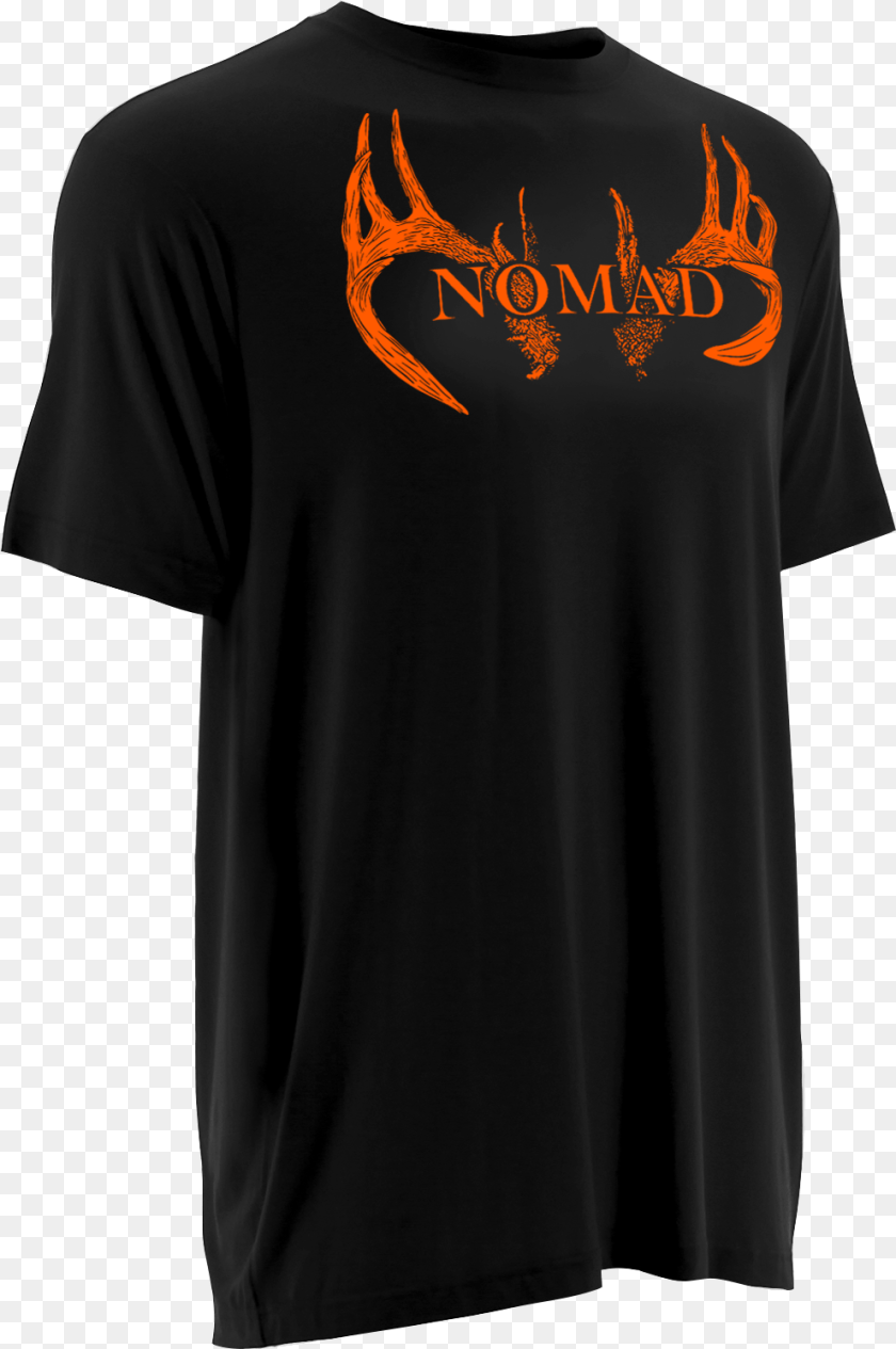 991x1492 This Nomad Deer Antler T Shirt Is From Our Pima Modal Active Shirt, Clothing, T-shirt, Long Sleeve, Sleeve PNG