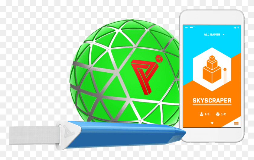 1194x721 This Sensor Infused Ball From Play Impossible Encourages Play Impossible Game Ball, Clothing, Apparel, Soccer Ball HD PNG Download