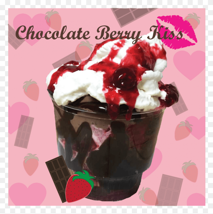 978x981 This Sundae Features Our Strawberry Ice Cream And Our Sundae, Cream, Dessert, Food HD PNG Download