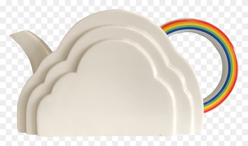 1442x809 This Teapot Is The Cutest Object Ever It Is A Vintage Vandor Rainbow Teapot, Meal, Food, Dish HD PNG Download