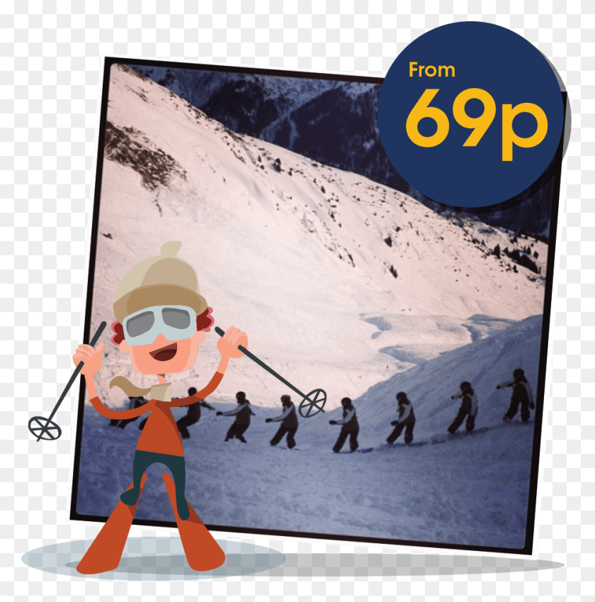 929x940 This Voice Activated Camera App Means That Whether Nordic Skiing, Person, Outdoors, Screen HD PNG Download