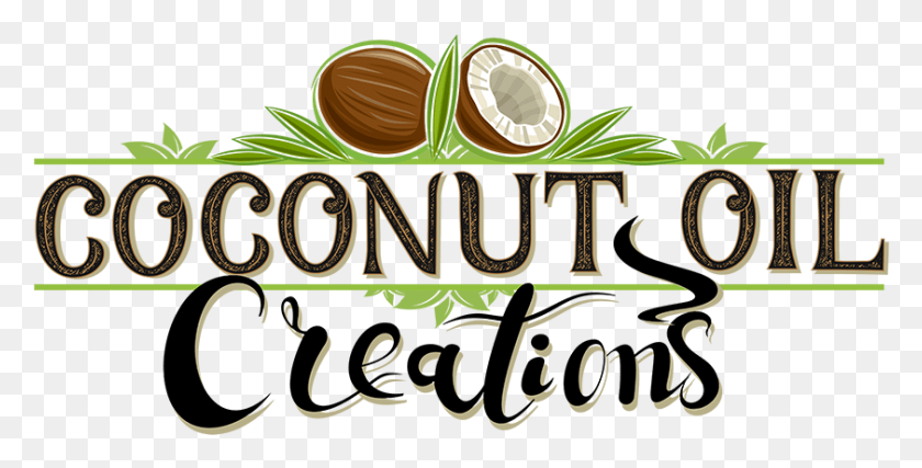 842x397 This Website Uses Cookies To Ensure You Get The Best Coconut Oil Logo, Plant, Nut, Vegetable HD PNG Download