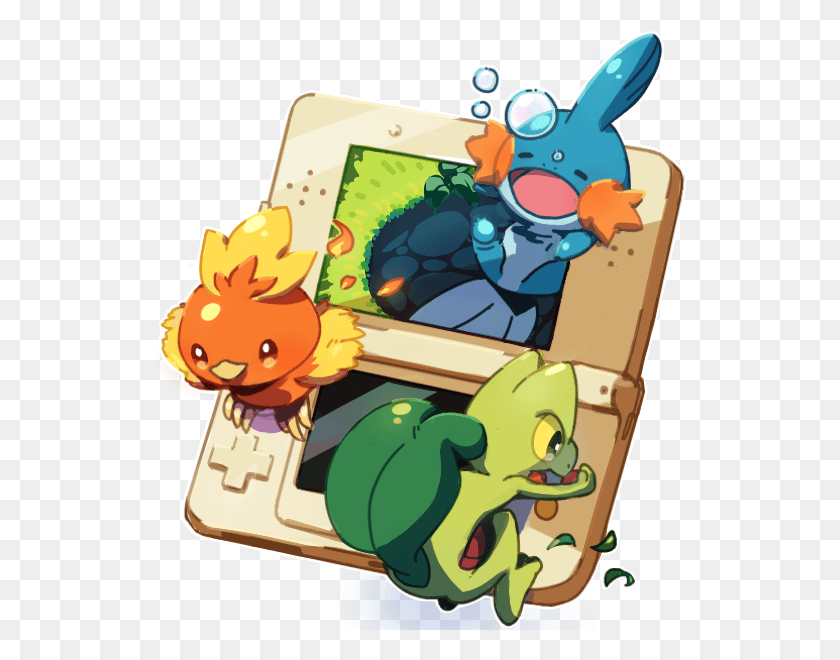 538x600 This Will Be Sold As A Keychain At Ax U Mudkip Treecko And Torchic Teddy, Birthday Cake, Cake, Dessert HD PNG Download
