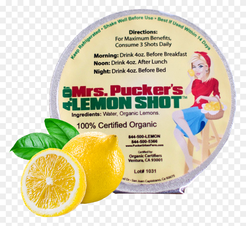 948x865 This Year Choose Yourself And Your Health With Mrs Mrs Puckers Lemon Shots, Plant, Citrus Fruit, Fruit HD PNG Download