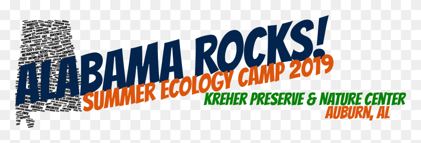 2641x767 This Year39s Summer Ecology Camp Theme Is Alabama Rocks National Front, Word, Text, Alphabet HD PNG Download